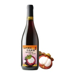 日食记 山竹茉莉气泡米酒3度真果发酵低度微醺女士水果味小甜酒酿