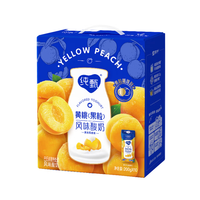 纯甄 黄桃果粒酸奶笑脸包200g×10包*2提 礼盒
