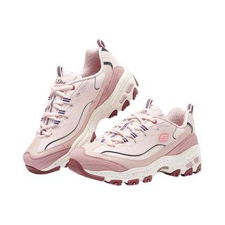 斯凯奇 149589 厚底增高 豆沙色 35 女鞋