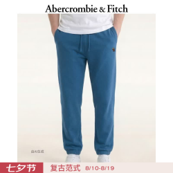 Abercrombie & Fitch 经典小麋鹿图案 男士卫裤