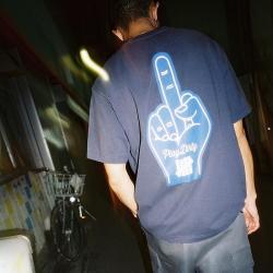 UNDEFEATED 五条杠官方冬季新品美式图案短袖T恤