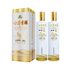 古井贡酒 55度和和米兰世博纪念酒750ml2 瓶浓香型白酒纯粮年货节