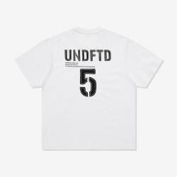 UNDEFEATED 五条杠官方春季新品数字图案短袖T恤