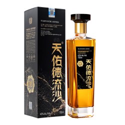 天佑德 流沙雪莉青稞酒43度750ml 盒装青海酒厂送礼