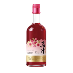 柒汁 正宗杨梅酒350ml桑葚梅子酒鲜果发酵12度女生微醺官方旗舰店