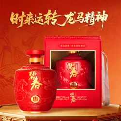碧春 龙马精神吉祥坛（2.5L）53度酱香型白酒贵州
