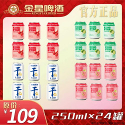 KINGSTAR 芭乐荔枝啤酒 250ml*6罐