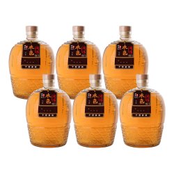 绍山鉴水 二十年陈本色黄酒1.5L*6瓶绍兴干型花雕酒糯米老酒月子酒