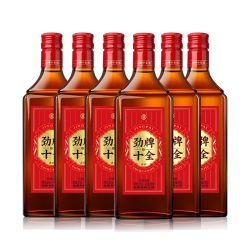 劲牌精彩荟 劲牌十全酒500ml*6瓶箱装光瓶十味道地药材实惠官方旗舰店湖北