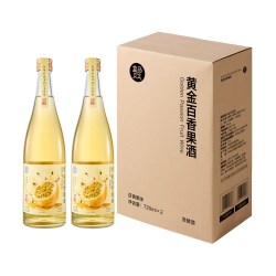 盒马 黄金百香果酒 720ml*2瓶
