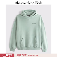 Abercrombie & Fitch 122-6176 抓绒连帽 绿色 2XL 男士卫衣
