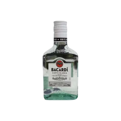 百加得 白朗姆酒 40度 200ml 基酒