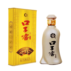口子窖 浓酱兼香型白酒 收藏集邮 小酒版 安徽名酒 40.8度 100mL 1瓶 五年型