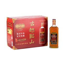 古越龙山 黄酒古越龙山五年陈绍兴酒官方正品花雕酒金五年500*12瓶正宗老酒