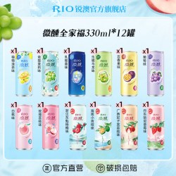 锐澳 预调鸡尾酒低度酒3度微醺330ml*12罐果酒果味小甜酒女士酒
