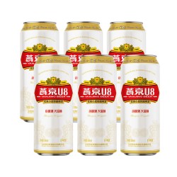 燕京啤酒 燕京U8 500ml*6听