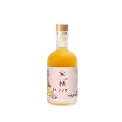宝橘 115纯发酵柑橘酒11.5度女士低度微醺发酵果酒橘酒100ml*1
