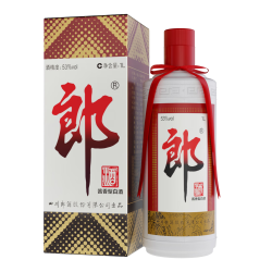 郎酒 郎牌郎酒 53%vol 酱香型白酒 1000ml 整箱装