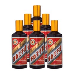 茅台酱香酒 贵州茅台王子酒（酱色）53度酱香型整箱装500ml高端