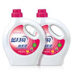 蓝月亮 丝毛净淡雅花香500g*2瓶不易缩水变形专业护理羊毛羊绒真丝洗涤剂