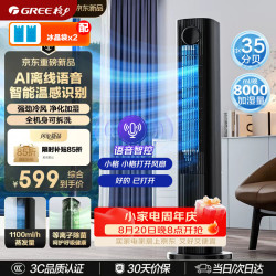 格力 冷静宝家用空调扇冷风扇大容量冷气扇小空调KS-06S80DVag