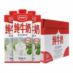 EWEN 德国进口意文 波兰牛奶整箱 1L*12盒