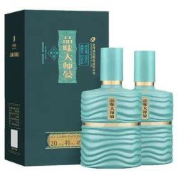 舍得 品味大师晏 52度 浓香型白酒 500ml*2瓶