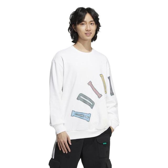 限尺码：adidas NEO U BBAL SWEAT2男圆领运动卫衣   只有 XL