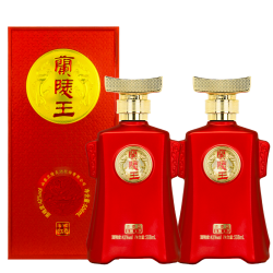 兰陵 王42度508mL*2浓香型纯粮白酒送礼官方旗舰店加量不加价