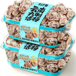 滇品客 云南九制话梅大理青梅果脯蜜饯水果干酸甜 云南九制话梅:102克x1袋