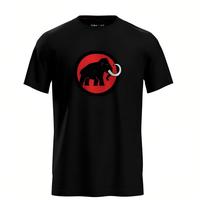 MAMMUT Core户外Logo印花速干舒适短袖T恤