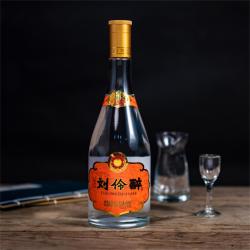 刘伶醉 酒客浓香型52度固态发酵纯粮白酒500ml光瓶酒