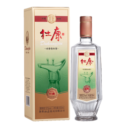 杜康 洛阳酒祖杜康经典52度浓香纯粮食500m1瓶整箱口粮酒