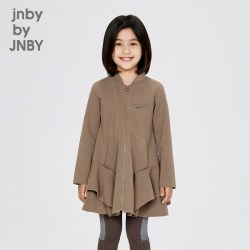 jnby by JNBY 空气层长袖连衣裙24秋女童jnbybyjnby