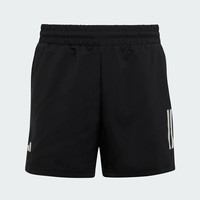 adidas 儿童B CLUB 3S SHORT 速干网球运动短裤HR4236 黑色 140