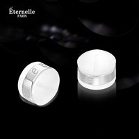 Eternelle 法国Eternelle耳饰配件 S925纯银耳塞银耳堵银耳帽银耳背银耳钉扣