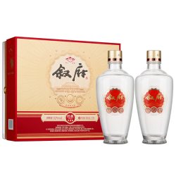 叙府 经典怀旧礼盒52度双瓶装五粮浓香型白酒纯粮食酒