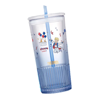 THERMOS 膳魔师 TCGT 幻彩玻璃吸管杯 儿童水杯