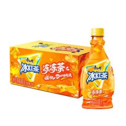 康师傅 冰红茶冻冻茶456g*12瓶整箱