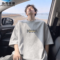 马克华菲 重磅短袖t恤衫