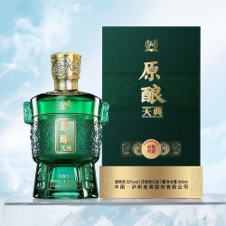 泸州老窖 青铜纪 52度浓香型白酒 999mL 1瓶 礼盒装