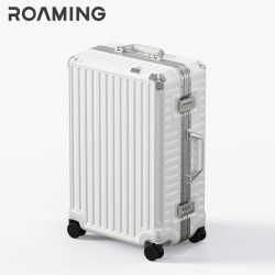 ROAMING 铝框行李箱拉杆箱硬箱科思创PC材质轻音万向轮双封闭内饰结实