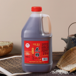 正宗绍兴花雕酒粮食酿造黄酒十年陈酿17度可自饮可当料酒2.5L桶装