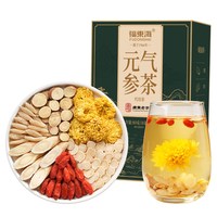 福東海 福东海元气参茶80g/10袋（黄芪、麦冬、西洋参、枸杞）