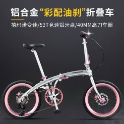RALEIGH 英国兰令F600折叠自行车20/22寸成人学生男女超轻便携彩配油刹车