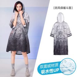 AQUAPLAY 潜水速干斗篷成人吸水游泳浴袍防风拉链浴巾专用沙滩毛巾