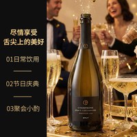 图比克 法国保罗圣杯干型香槟一级田原瓶进口仪式感家庭聚会庆祝