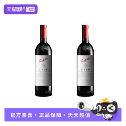 奔富 澳洲奔富Bin389赤霞珠干红葡萄酒木塞跨境Penfolds双支装