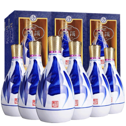 汾酒 山西杏花村汾酒42度青花25汾酒475ml*6瓶 清香型国产白酒整箱装