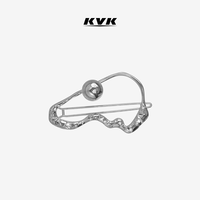KVK 走秀系列发卡新款潮ins网红发箍女气质百搭时尚夹子简约头饰